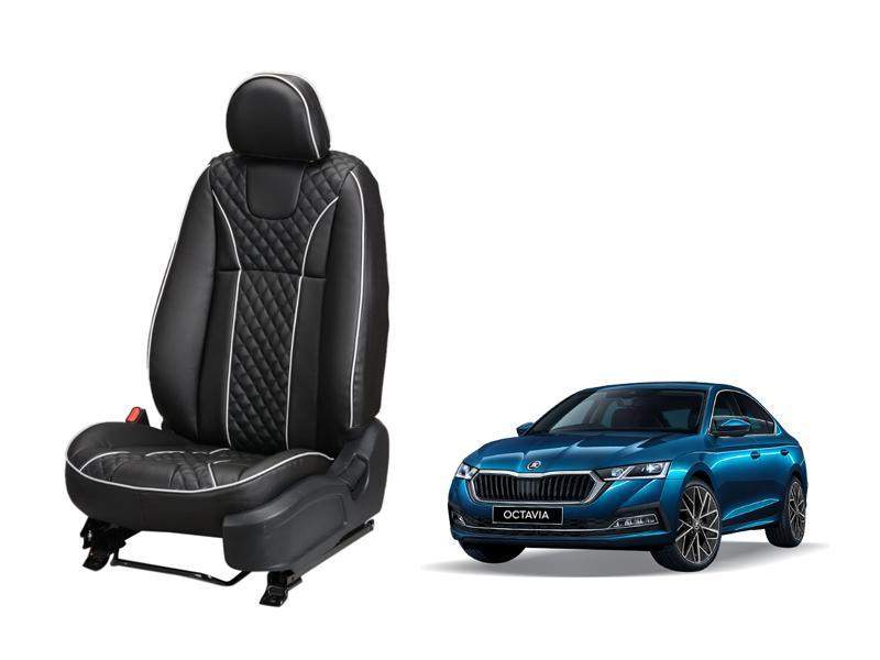 Skoda Octavia 2021 MOON SERIES 3D CUSTOM ART LEATHER CAR SEAT COVERS