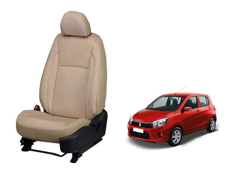 Maruti Suzuki Old Celerio Velvet SERIES 3D CUSTOM ART LEATHER CAR SEAT COVERS