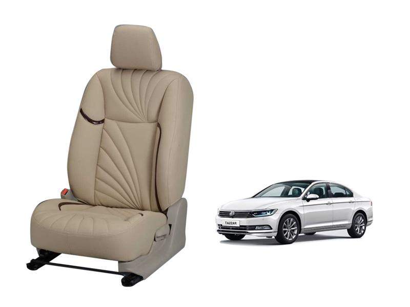 Volkwagen Passat Dove Series 3D Custom Nappa Leather Car Seat Cover