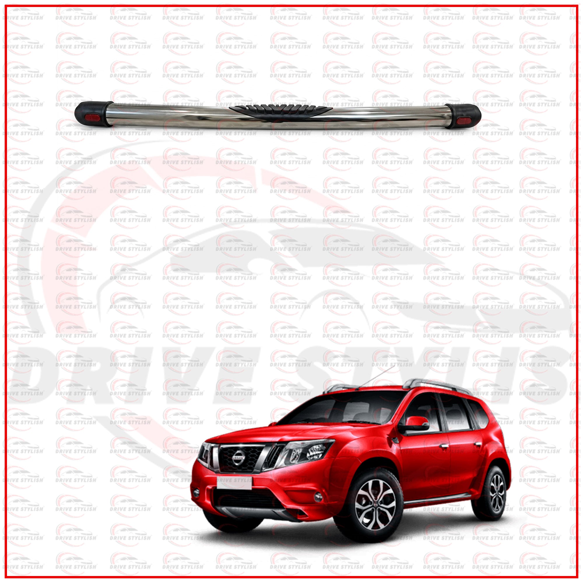 Rear Bumper Diffuser for Nissan Terrano - Jumbo Style