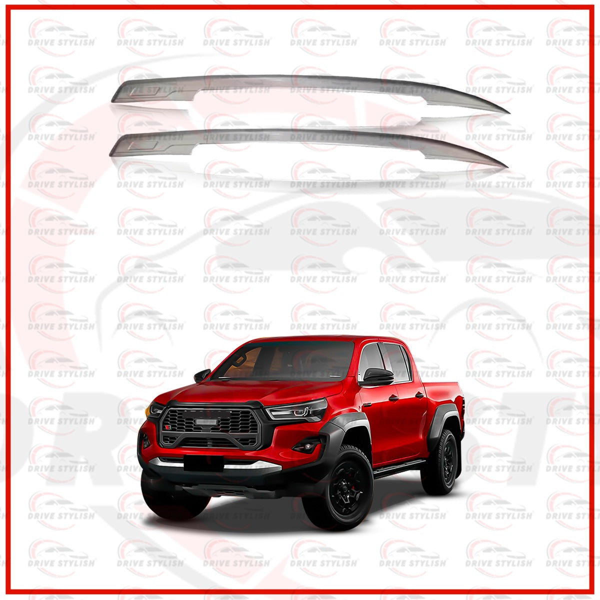 Roof Rails for Toyota Hilux || Aluminium