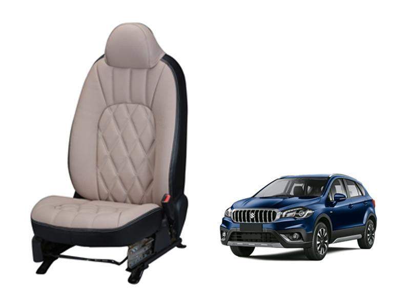 Maruti Suzuki S-Cross Threading SERIES 3D CUSTOM ART LEATHER CAR SEAT COVERS