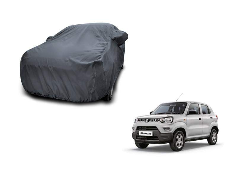 Maruti Suzuki S-Presso American Grey Car Body Cover