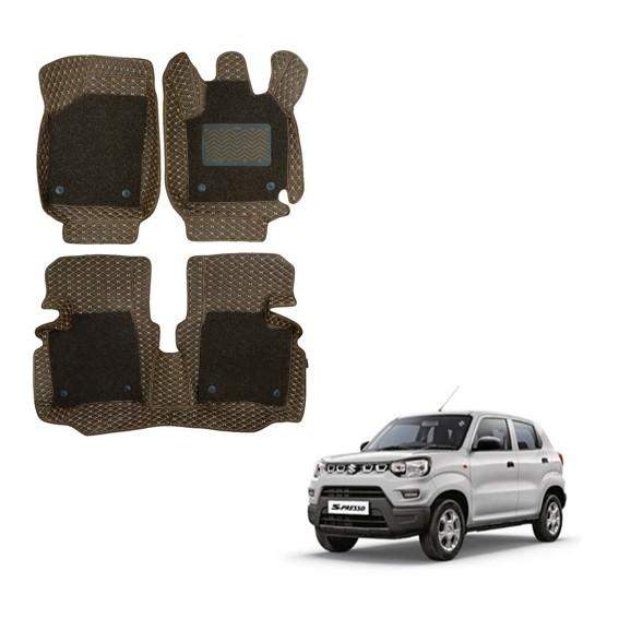 Maruti Suzuki S-Presso Deluxe 7D Boot Mat - Brown Colour