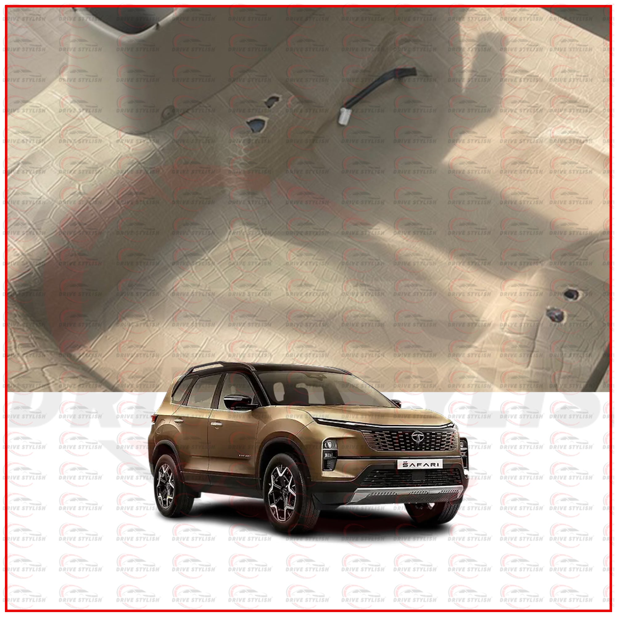 Car Flooring Lamination for the Tata Safari 2021