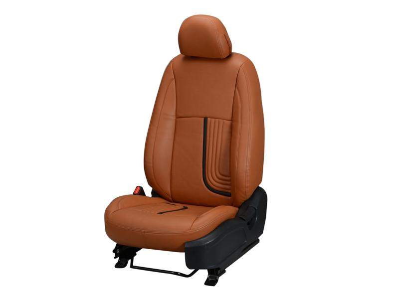 Tata Nexon Zig Zag SERIES 3D CUSTOM ART LEATHER CAR SEAT COVERS