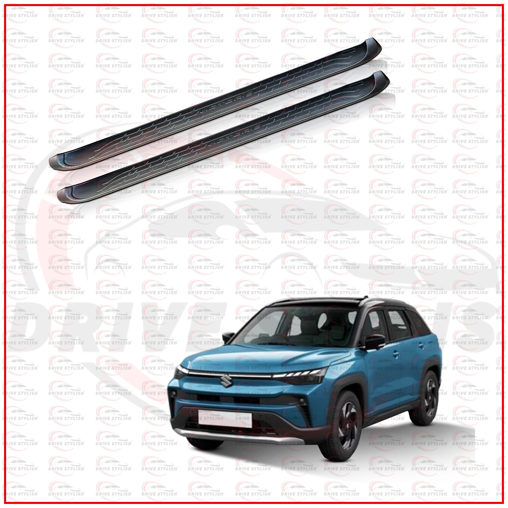 Side Foot Stepper For Suzuki Victoris| OE Design|| Rust Proof Aftermarket Foot Rest