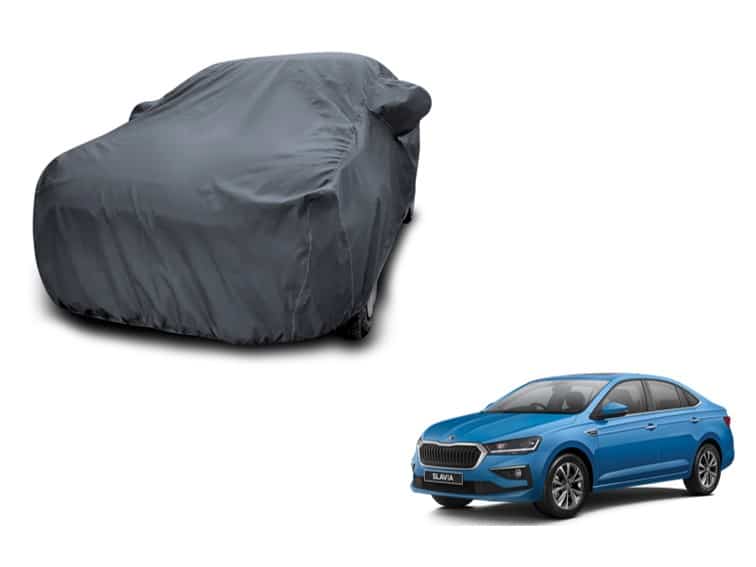 Skoda Slavia American Grey Car Body Cover