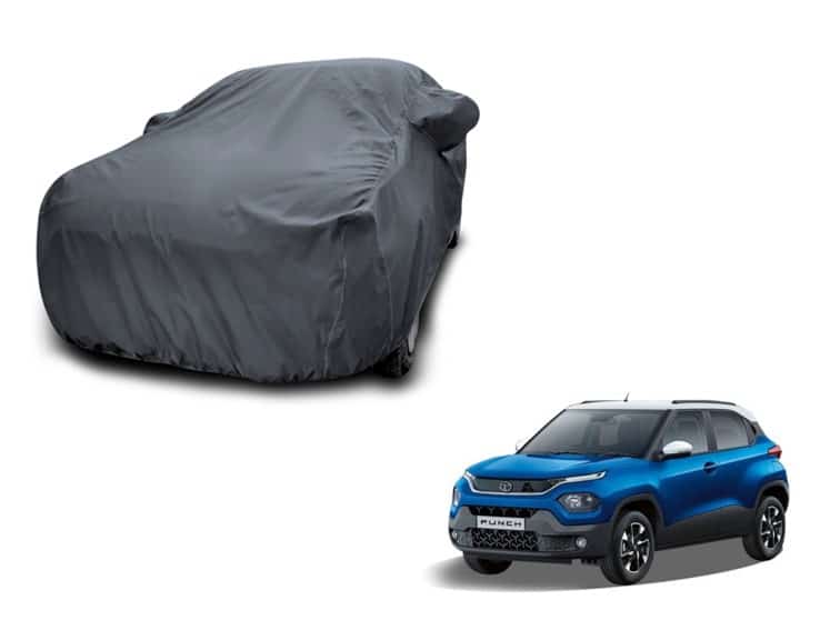 Tata Punch American Grey Car Body Cover