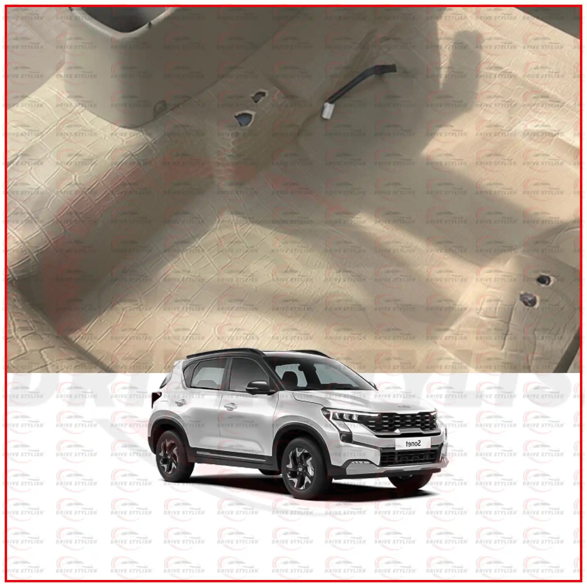 Car Flooring Lamination for Kia Sonet
