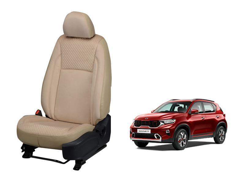 Kia Sonet Full Bucket Seat Cover - Velvet Series