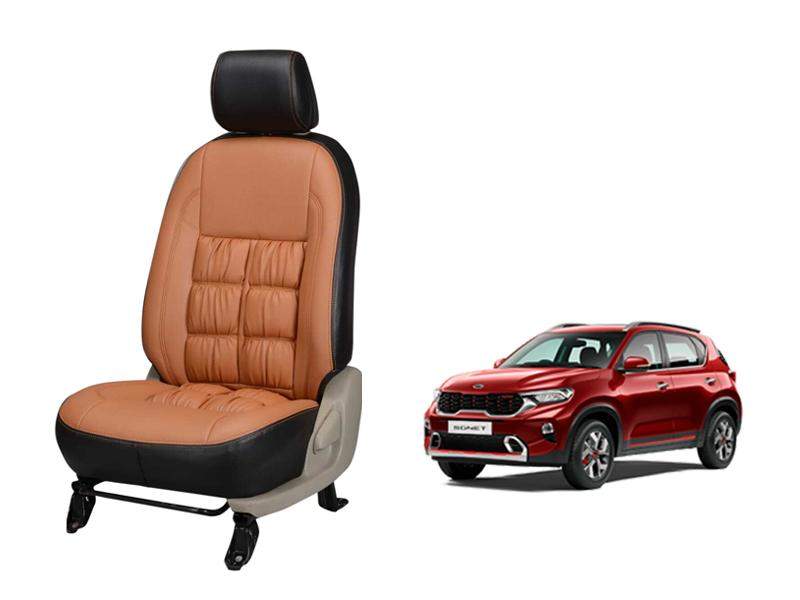 Kia Sonet Stallion Leather Seat Cover - Comfort Series