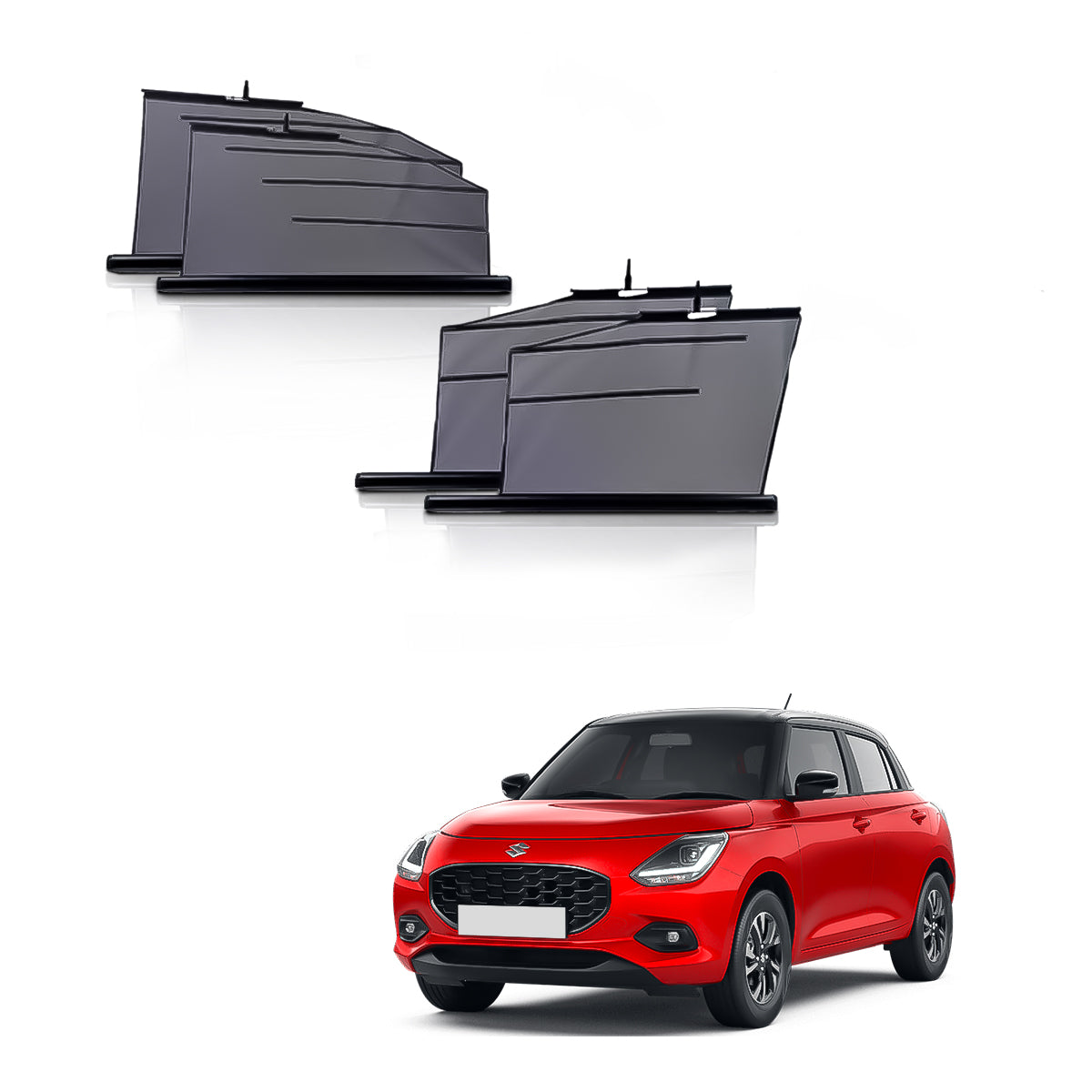Suzuki Swift 2024 Automatic window roller curtains | Car Roller Retractable Sun Shades