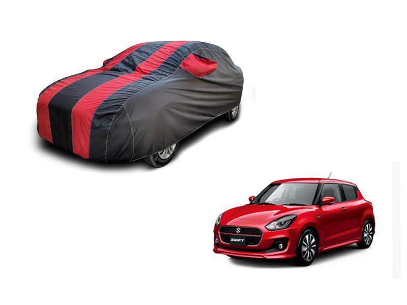 Maruti Suzuki Swift 2018 Double Colour Lining Car Body Cover