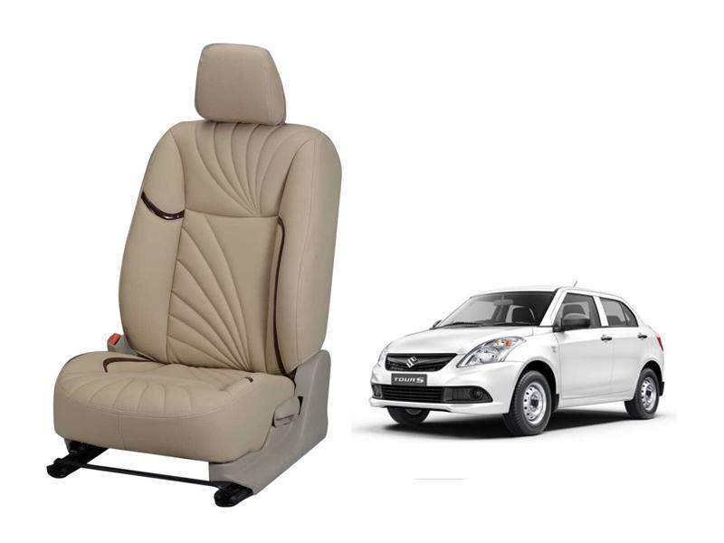 Swift Dzire (2012-2016) Dove Series 3D Custom Nappa Leather Car Seat Cover
