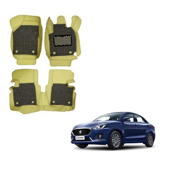 Maruti Suzuki Swift Dzire (2017) Superior Floor Mats - Beige Colour