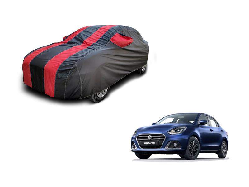 Maruti Suzuki Swift Dzire 2019 Double Colour Lining Car Body Cover