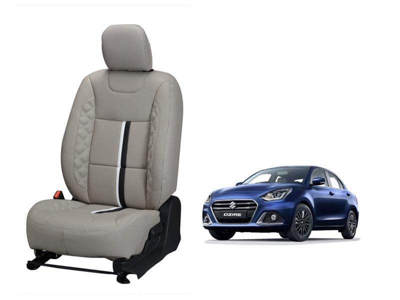 Maruti Suzuki Swift Dzire 2019 Trace Series 3D Custom Nappa Leather Car Seat Covers