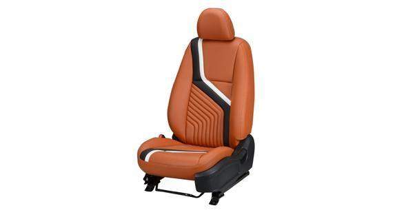 Tata Nexon Zig Zag SERIES 3D CUSTOM ART LEATHER CAR SEAT COVERS