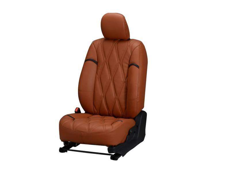 Hyundai Elite i-20 (2018-2019) Nappa Leather Seat Cover - Kite Design