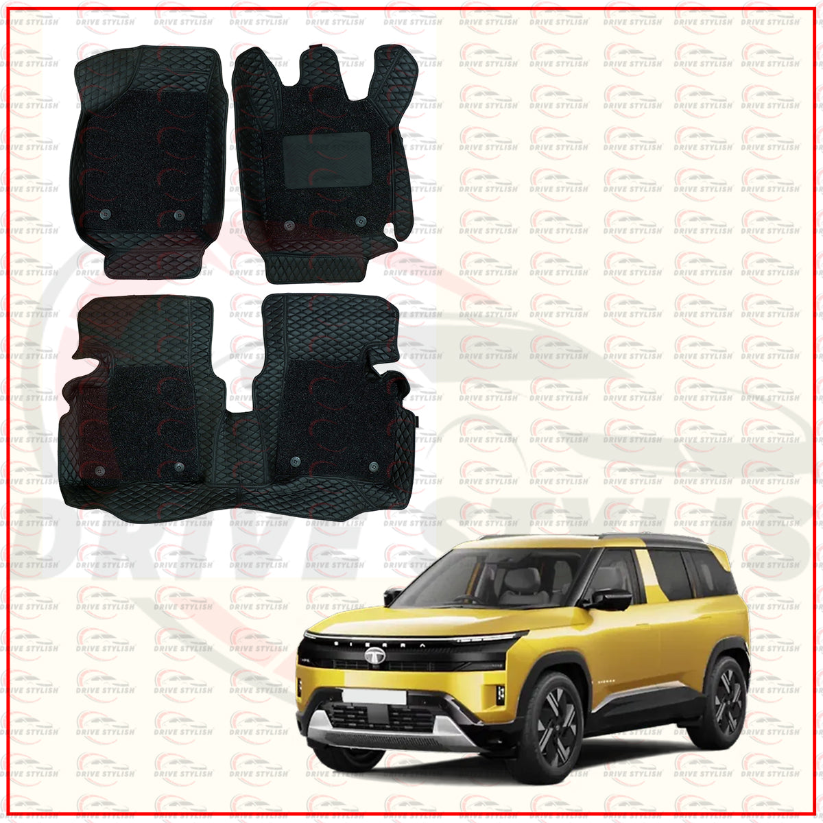 7D Mats for Tata Sierra 2026