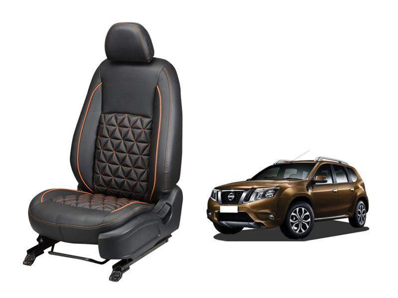 Nissan Terrano Diamond Series 3D Custom Nappa Leather Car Seat Covers