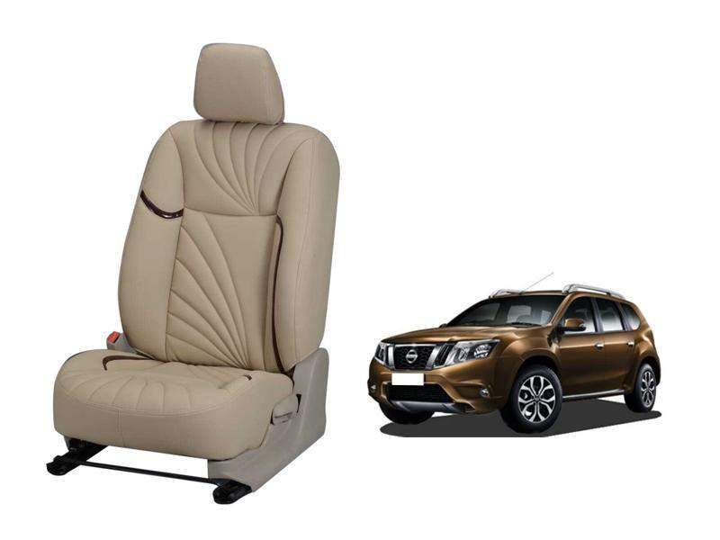 Nissan Teranno Dove Series 3D Custom Nappa Leather Car Seat Cover