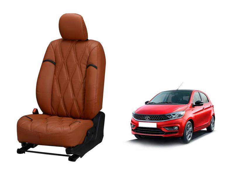 Tata Tiago Kite Series 3D Custom Nappa Leather Car Seat Covers