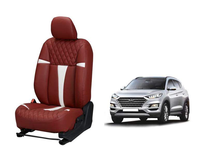 Hyundai Tucson Racing series 3D Custom art leather car seat cover