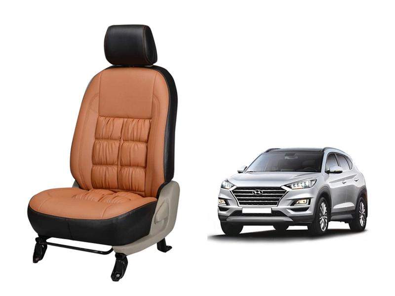 Hyundai Tucson Comfort Series 3D Custom Stallion Leather Car Seat Covers