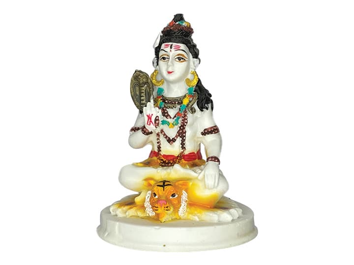 Shiva Idol (In Blessing Posture) for Car Dashboard