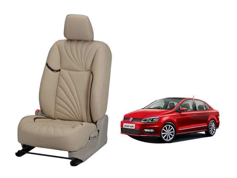 Volkwagen Vento Dove Series 3D Custom Nappa Leather Car Seat Cover