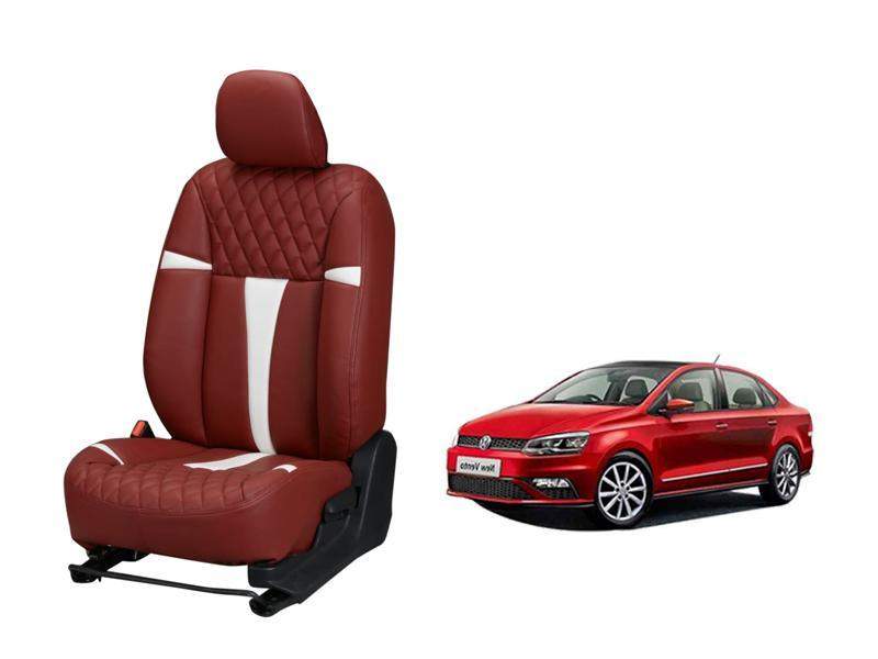 Volkswagen Vento Racing series 3D Custom art leather car seat covers