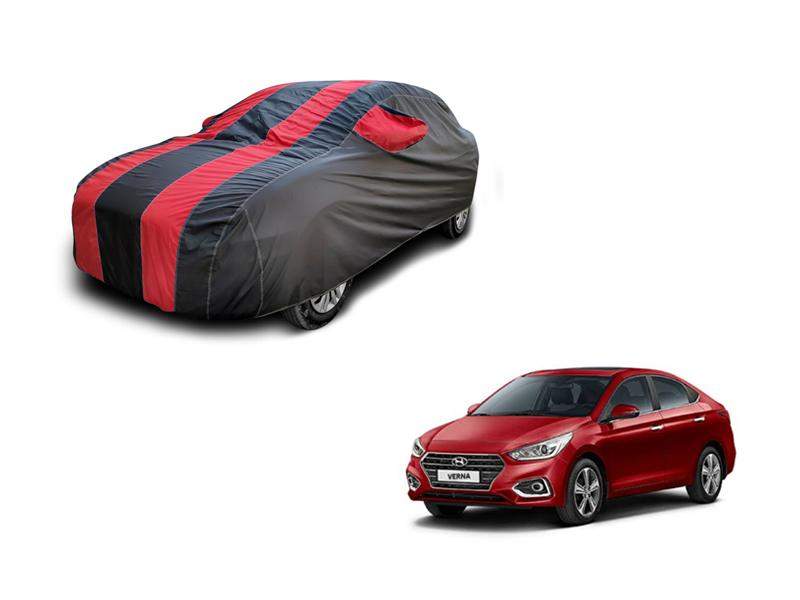 Hyundai Verna 2017 Double Colour Lining Car Body Cover