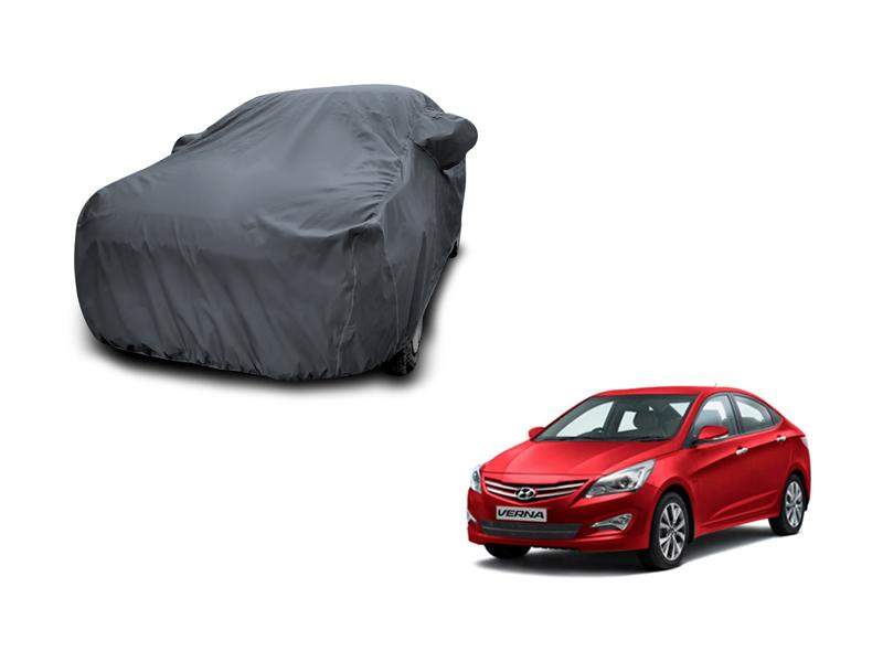 Hyundai Verna Fluidic American Grey Car Body Cover