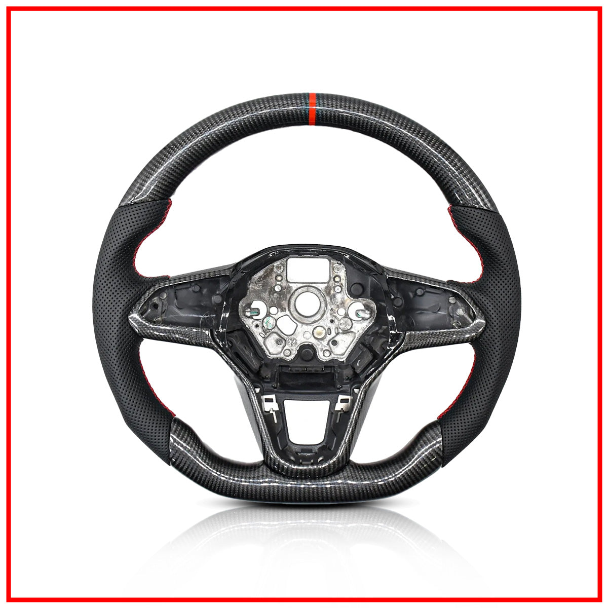 Virtus Manual Real Carbon Steering Wheel 