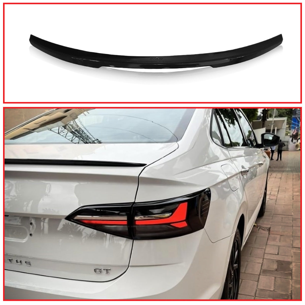 Virtus Roof Spoiler Glossy Black