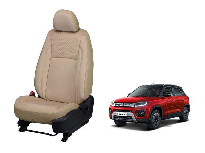 Maruti Suzuki Vitara Brezza 2020 Velvet SERIES 3D CUSTOM ART LEATHER C