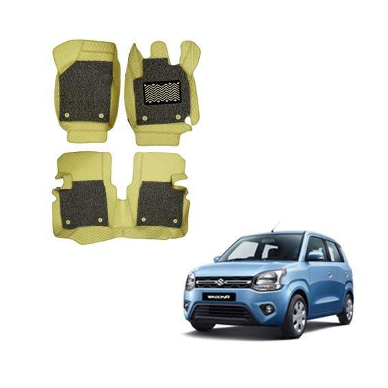 Maruti Suzuki Wagon R (2019) Luxurious 7D Mats - Beige Colour