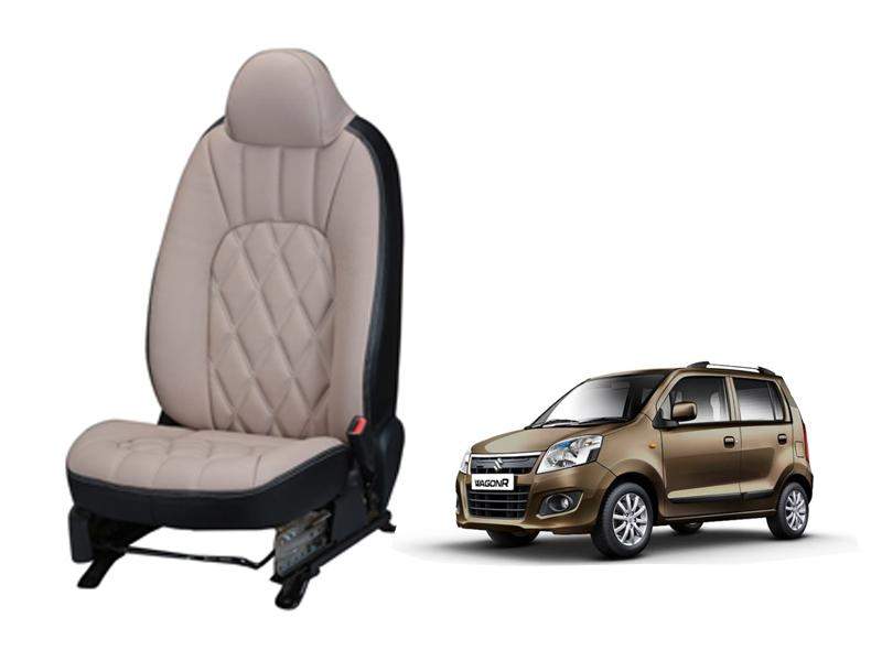 Maruti Suzuki Wagonr (K-Series) Threading SERIES 3D CUSTOM ART LEATHER CAR SEAT COVERS