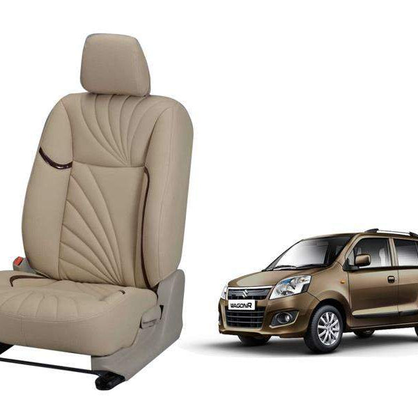 Brown Wagon R Vxi Seat Covers Online Maruti Wagon R Seat Cover