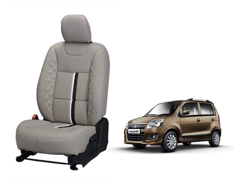 Maruti Suzuki Wagonr(K-Series) Trace Series 3D Custom Nappa Leather Car Seat Covers