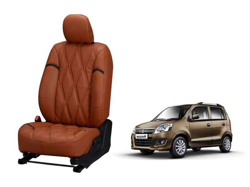 Maruti Suzuki Wagonr(K-Series) Kite Series 3D Custom Nappa Leather Car Seat Covers