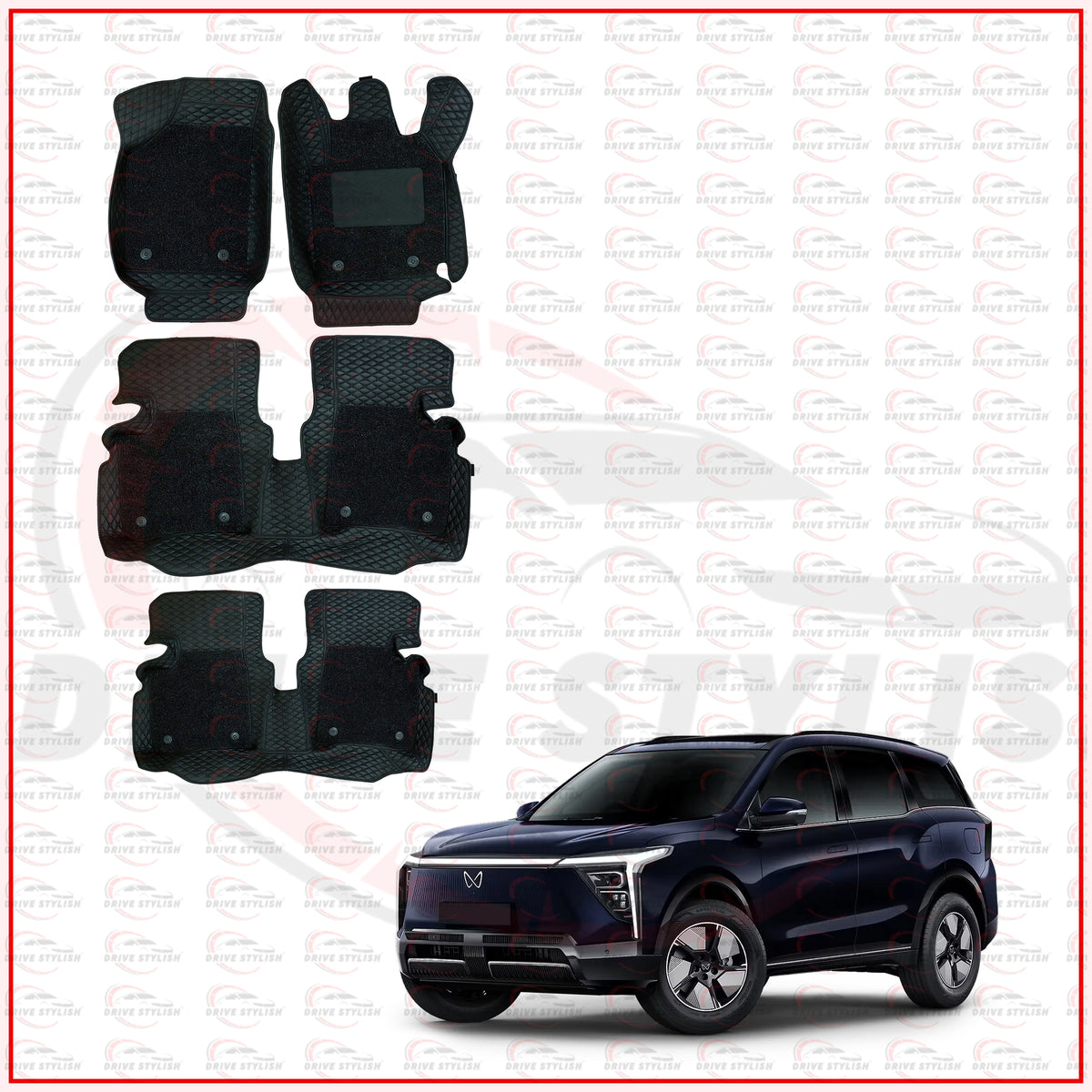 7D Car Mats for Mahindra XEV 9S
