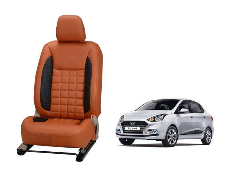 Hyundai Xcent Prism Series 3D Custom Nappa Leather Car Seat Covers