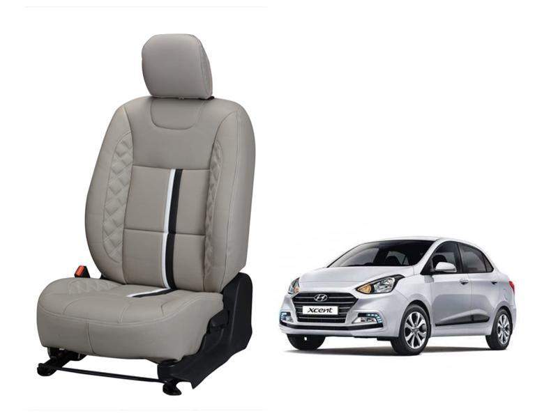 Hyundai Xcent Trace Series 3D Custom Nappa Leather Car Seat Covers