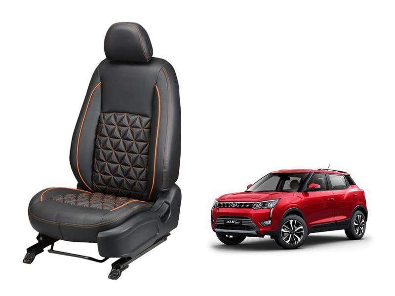 Mahindra Xuv 300 Diamond Series 3D Custom Nappa Leather Car Seat Covers