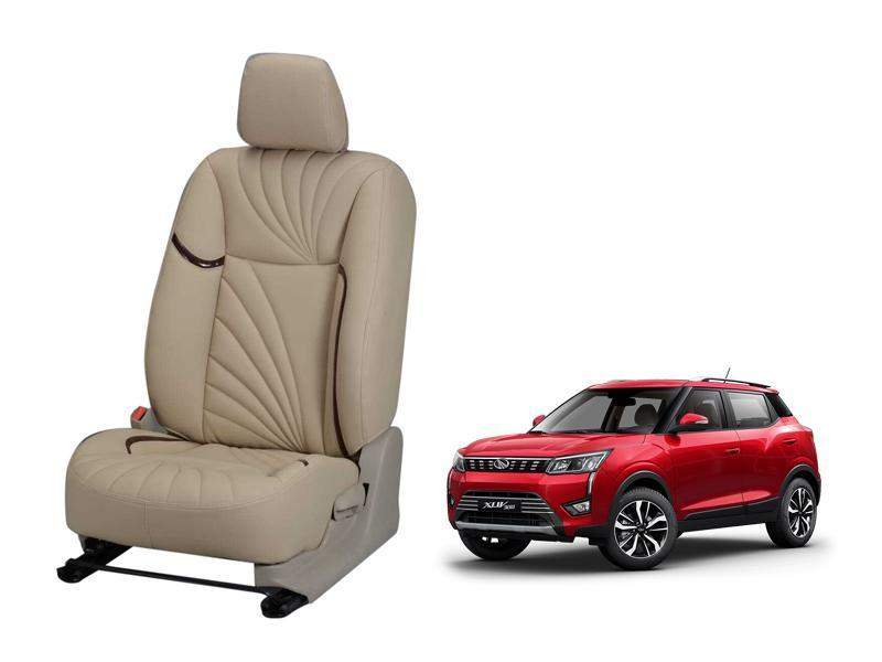 Mahindra Xuv 300 Dove Series 3D Custom Nappa Leather Car Seat Cover