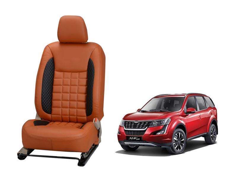 Mahindra Xuv-500 Prism Series 3D Custom Nappa Leather Car Seat Covers