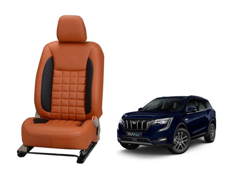 Mahindra Xuv 700 Prism Series 3D Custom Nappa Leather Car Seat Covers